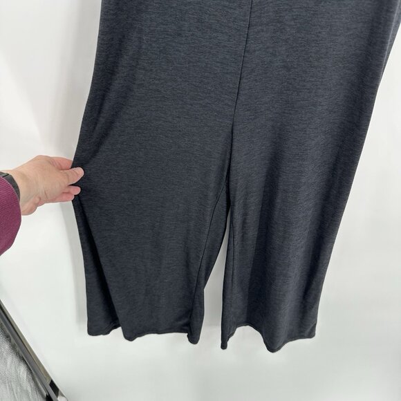 BEYOND YOGA featherweight hang loose jumpsuit black racerback sleep lounge M - Picture 8 of 10